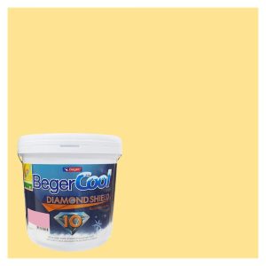 สีน้ำทาภายนอก ชนิดกึ่งเงา BEGERCOOL DIAMONDSHIELD 10 088-4 สี TEQUILA SUNRISE 9 ลิตร