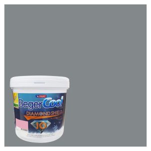 สีน้ำทาภายนอก ชนิดกึ่งเงา BEGER COOL DIAMONDSHIELD 10 139-5 สี SUIT OF ARMOR 9 ลิตร