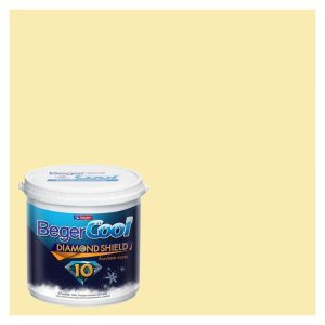 สีน้ำทาภายนอก ชนิดกึ่งเงา BEGER COOL DIAMONDSHIELD 10 088-3 สี SUNSET DREAM 9 ลิตร