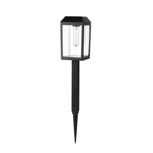 ไฟทางเดิน SOLAR PHILIPS BGS015 LED/730 T5 0.12 วัตต์ WARM WHITE สีดำ