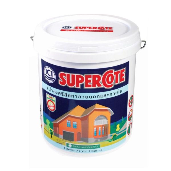 สีน้ำทาภายนอก ชนิดด้าน DULUX SUPERCOTE BASE C 9 ลิตร