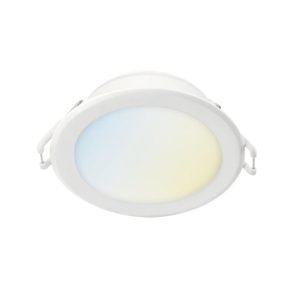 ดาวน์ไลท์ LED PHILIPS WIZ CONNECTED 9 วัตต์ DAYLIGHT/COOLWHITE/WARMWHITE 4 นิ้ว กลม สีขาว