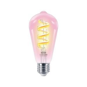 หลอด LED PHILIPS ST64 รุ่น WIZ 6.3 วัตต์ RGB E27