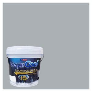 สีน้ำทาภายนอก BEGER COOL DIAMONDSHIELD 15 สี MINERAL MINE #135-3 กึ่งเงา 9 ลิตร