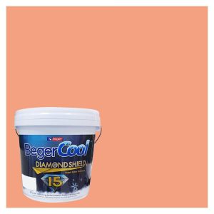 สีน้ำทาภายนอก BEGER COOL DIAMONDSHIELD 15 สี COUNTRY GARDEN #107-5 กึ่งเงา 9 ลิตร