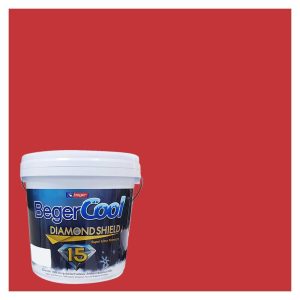 สีน้ำทาภายนอก BEGER COOL DIAMONDSHIELD 15 สี SPRING COSMOS #115-6 กึ่งเงา 9 ลิตร