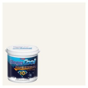 สีน้ำทาภายนอก BEGER COOL DIAMONDSHIELD 10 สี WARM WELCOME #OW-4-3 กึ่งเงา 9 ลิตร