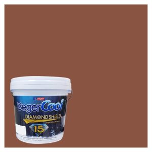 สีน้ำทาภายนอก BEGER COOL DIAMONDSHIELD 15 สี PENNIES FROM HEAVEN #180-6 กึ่งเงา 9 ลิตร
