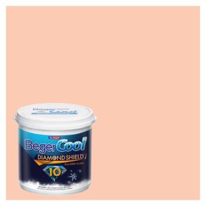 สีน้ำทาภายนอก BEGER COOL DIAMONDSHIELD 10 สี DOMINIGUE #107-3 กึ่งเงา 9 ลิตร
