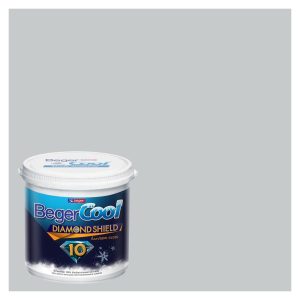 สีน้ำทาภายนอก BEGER COOL DIAMONDSHIELD 10 สี CHAPEL SPIRE #135-2 กึ่งเงา 9 ลิตร