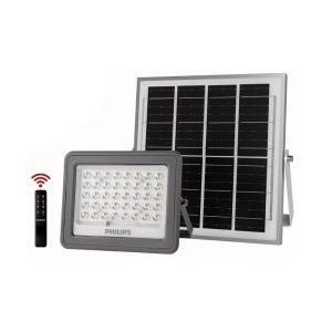 สปอตไลท์ SOLAR PHILIPS BVC080 MN 90 วัตต์ DAYLIGHT สีเทา/ดำ