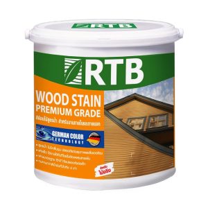 สีย้อมไม้ ชนิดด้าน RTB WOODSTAIN SP-0105 สีวอลนัท 1 แกลลอน