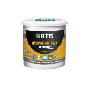 สีงานอุตสาหกรรม RTB METAL SHIELD HYBRID TOPCOAT สีเหลือง 1 แกลลอน