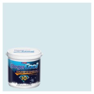สีน้ำทาภายนอก BEGERCOOL DIAMONDSHIELD 10 #031-2 สี TWILIGHT TWINKLE กึ่งเงา 9 ลิตร