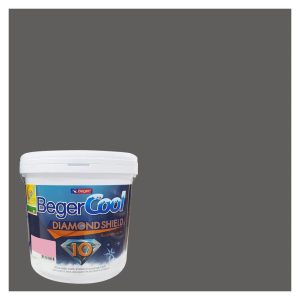 สีน้ำทาภายนอก BEGERCOOL DIAMONDSHIELD 10 #140-5 สี THORWOOD กึ่งเงา 9 ลิตร