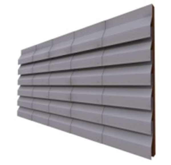 แผ่นบานเกล็ดสมาร์ทบอร์ด เอสซีจี ขนาด 60x120x0.5 ซม. สีซีเมนต์