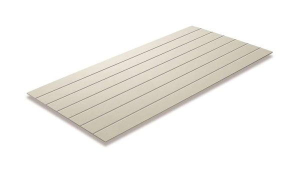 ฝ้าสมาร์ทบอร์ด เอสซีจี รุ่นเซาะร่อง 3 นิ้ว ขนาด 60x120x0.4 ซม. สีซีเมนต์