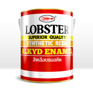 สีเคลือบเงาตรากุ้ง (ล็อบสเตอร์)