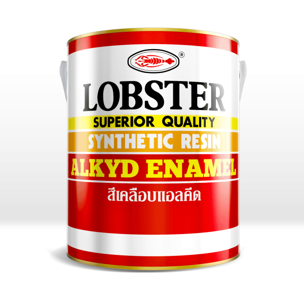 สีเคลือบเงาตรากุ้ง (ล็อบสเตอร์)